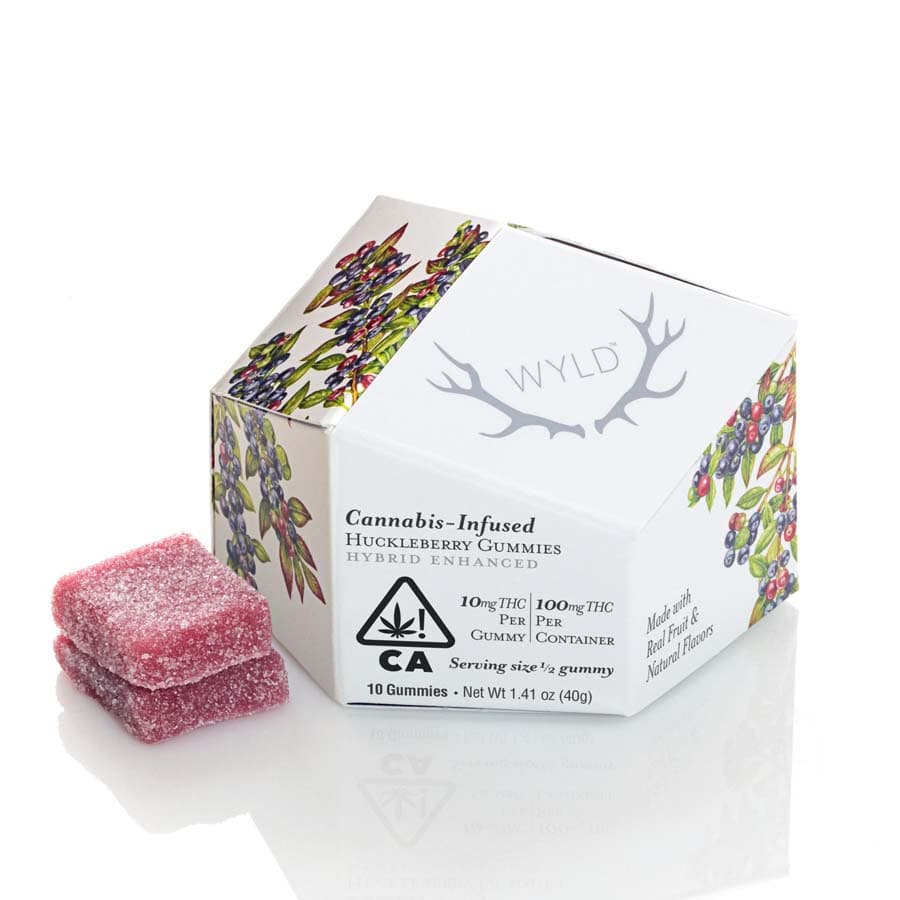 Huckleberry Hybrid Enhanced Gummies (100mg)